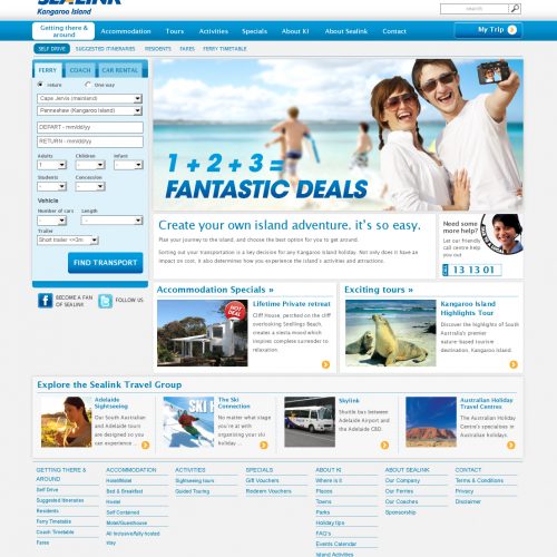 sealink.com.au home